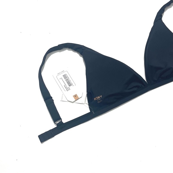 🖤 ROXY 🖤 Solid Softly Love Elong Triangle Bikini Top - Picture 5 of 10